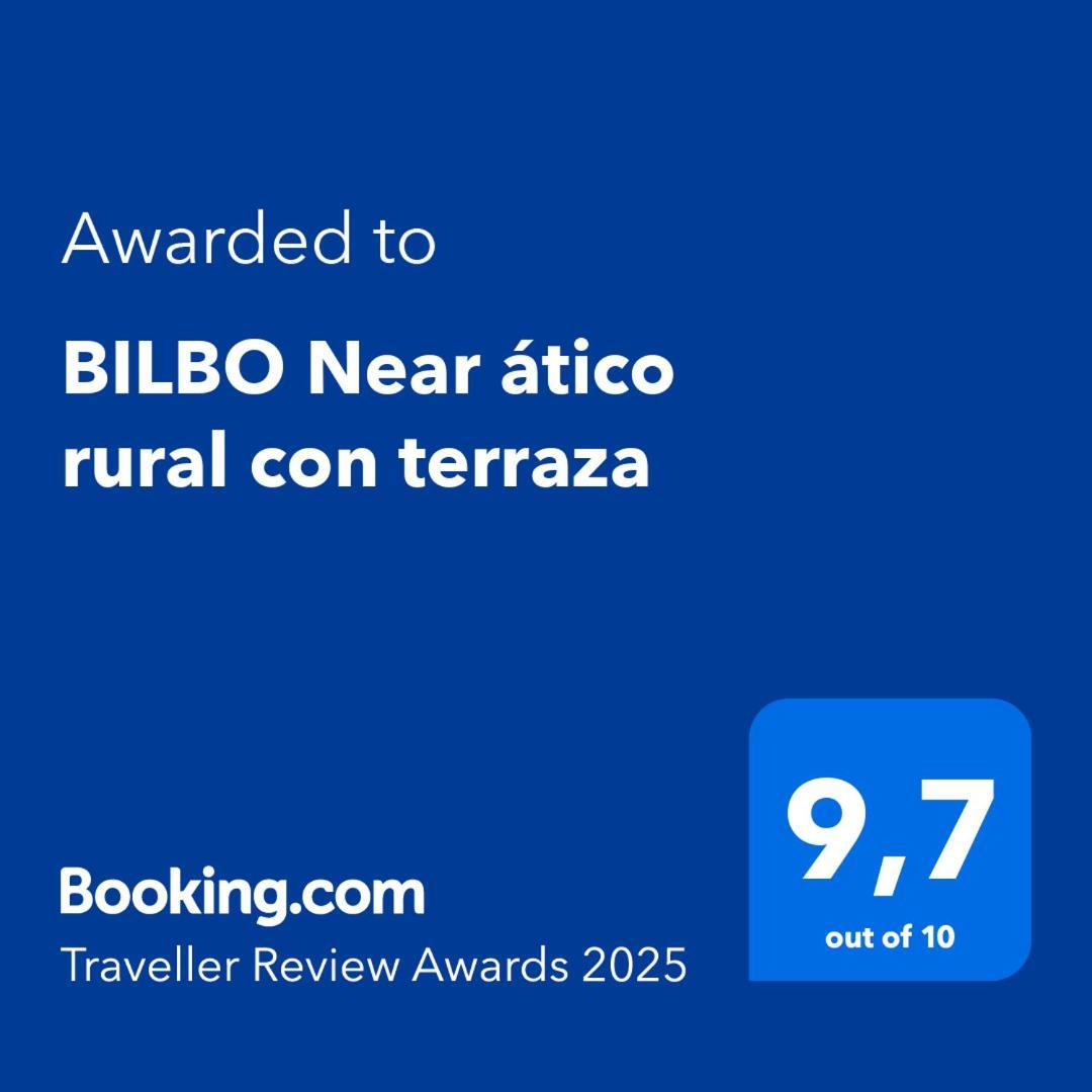 Ferienwohnung Bilbo Near Atico Rural Con Terraza Basauri Exterior foto